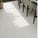 Classic venetian terrazzo floor white and grey