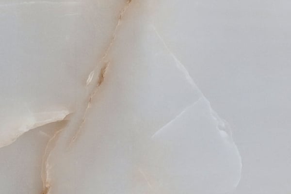 Alabaster Cream glossy 6 mm