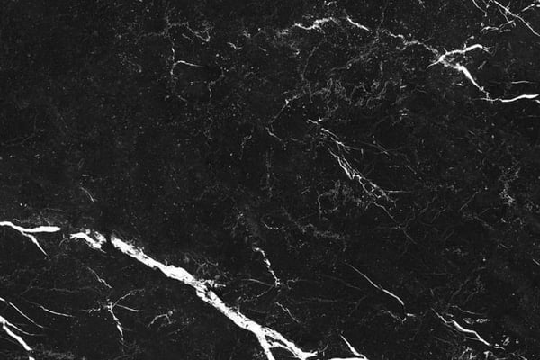 Elegant black matt marble