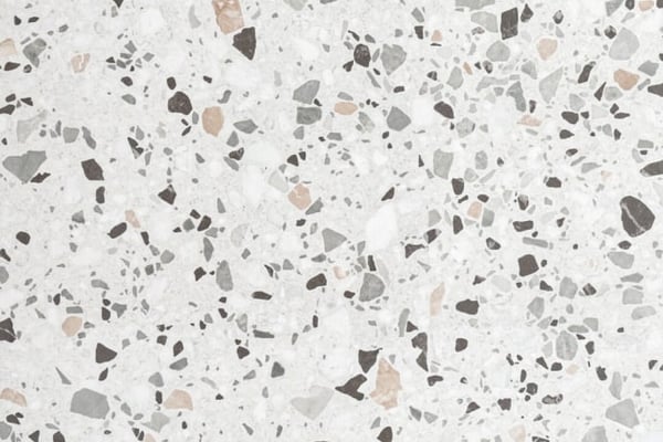 Classico terrazzo veneziano bianco e nero per esterni