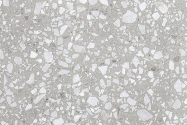 Classico terrazzo veneziano grigio e bianco