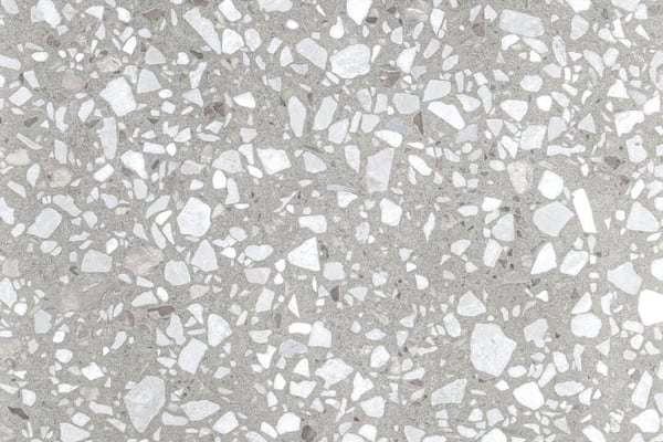 Classico terrazzo veneziano grigio e bianco per esterni