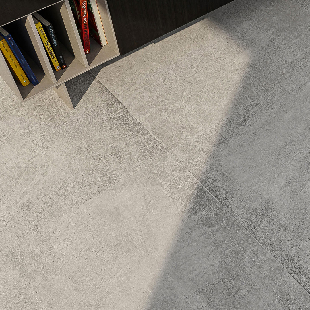 Concrete and resin - Porcelain stoneware